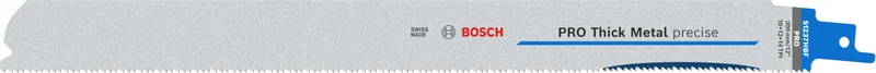 Bosch PRO Thick Metal Precise Bajonettsagblad 1,1x25 mm, 5-pakning Lengde: 300 mm, Maskintilbehør & forbruk