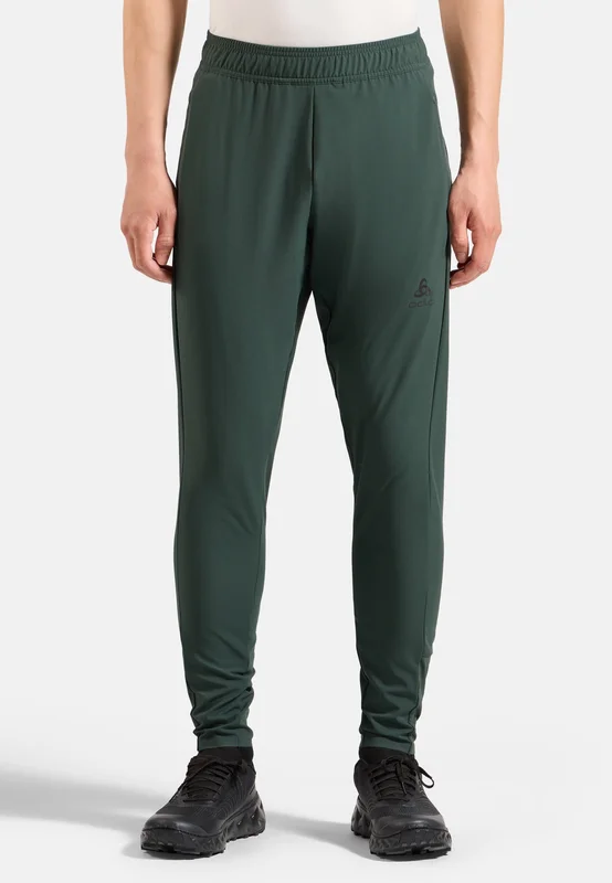 Odlo Men's Zeroweight Running Pants, M, green