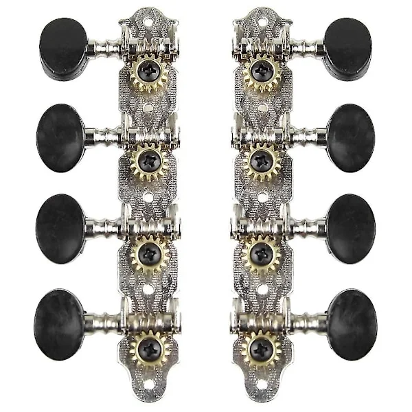 4L4R Mandolin Stämskruvar Mekanik Stämskruvar för 8-strängad Mandolin Instrument Tillbehör