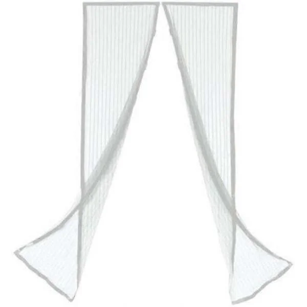 Insect screen door 100x220 insect protection white magnet mosquito net White