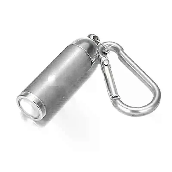 1 st LED Mini Ficklampa Teleskopisk Stark Ljus Multifunktionell Nyckelring Lampa Vattentät Camping Ficklampa Utomhus Vandring