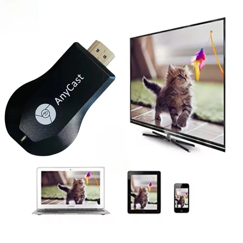 AliExpress - Clé TV M2 Plus compatible HDMI 4K 1080P, affichage WiFi sans fil, Dongle récepteur TV pour DLNA Airplay Miracast pour AnyCast pour IOS