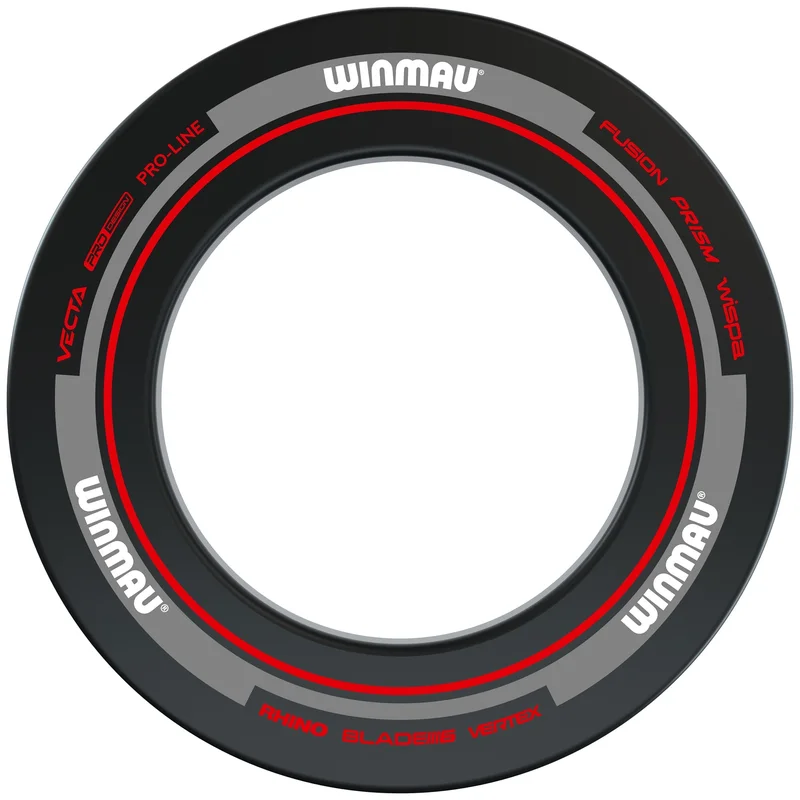 Advance Black and Red Dartboard Surround