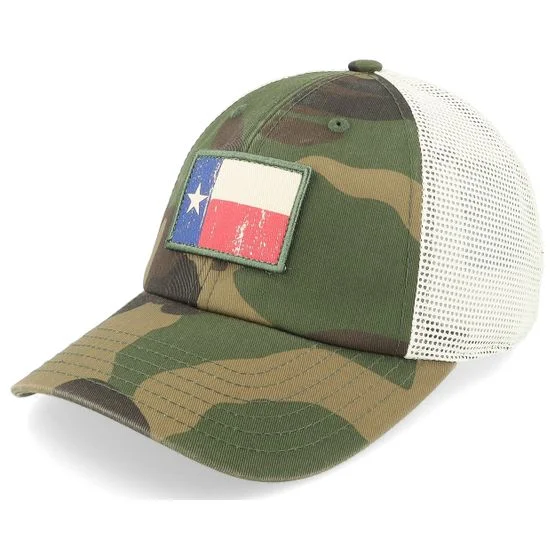 American Needle - Camo trucker Gorra - Texas Ballpark Mesh Ivory/Camo Trucker @ Hatstore