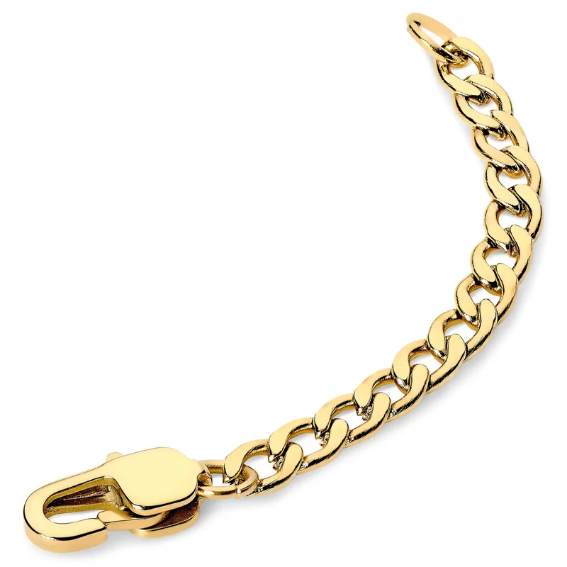 Essentials | 5 cm Gold-Tone Extension Chain for Men - Steel bracelets
