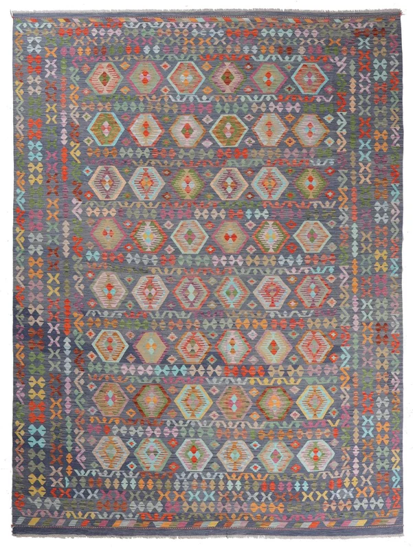 D'orient Kilim Afghan Old Style Tapis 306X405 Grand Laine