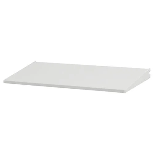 Elfa 453310 Metallhylle vendbar, hvit 598 x 267 x 48 mm, Garderobeinnredning