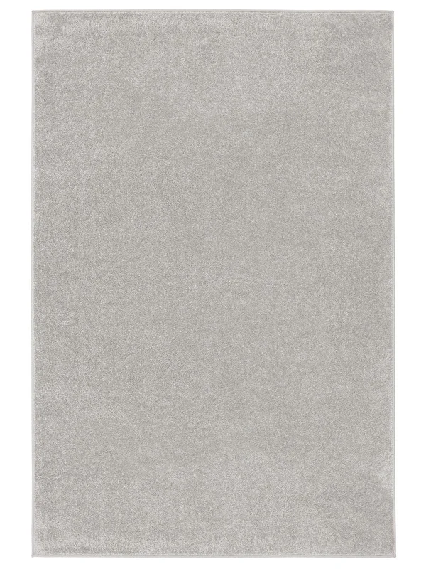 Anna Indoor/Outdoor Rug Washable 160X230 Silver Grey Plain (Single Colored)