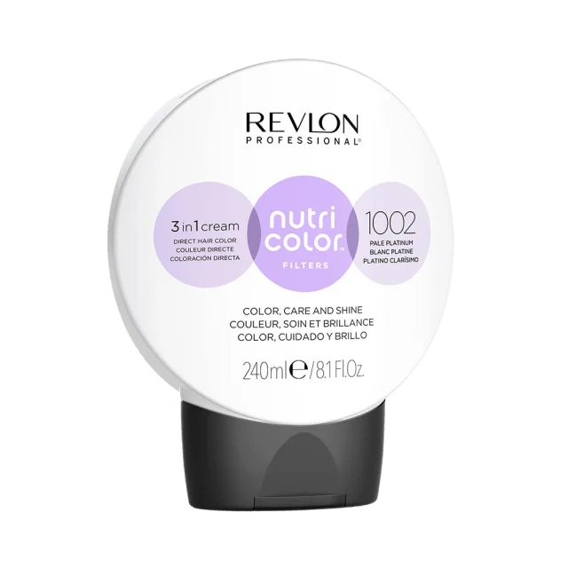 Revlon Professional Nutri Color Filters 1002 Pale Platinum Hårfärg Unisex 240 ML