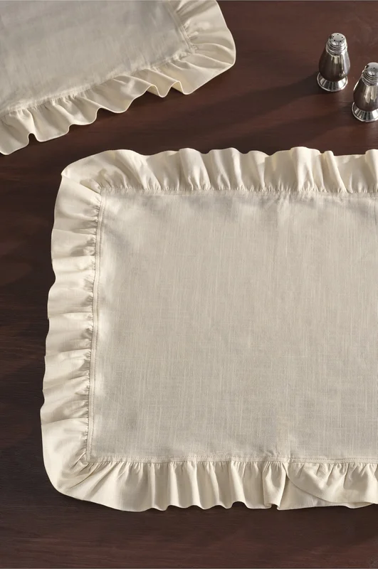 Jotex - Bordstablett Med 2-pack Ljusbeige WALLACE - Köp Bordstabletter hos Jotex