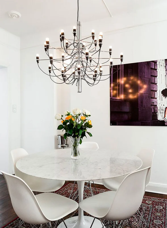 Flos 2097/30 Sarfatti lysekrone - krom