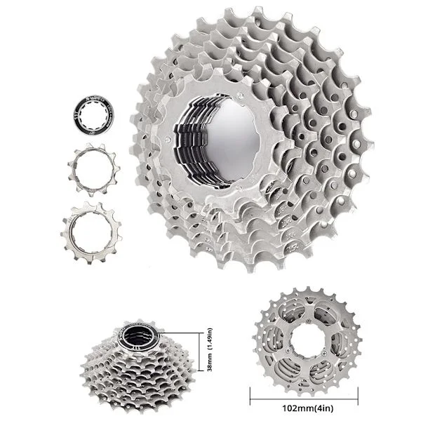 Bike Freewheel Cassette 10 Speed ​​Cassette Passer til mountainbike, MTB, BMX, Sram, landevejscykel