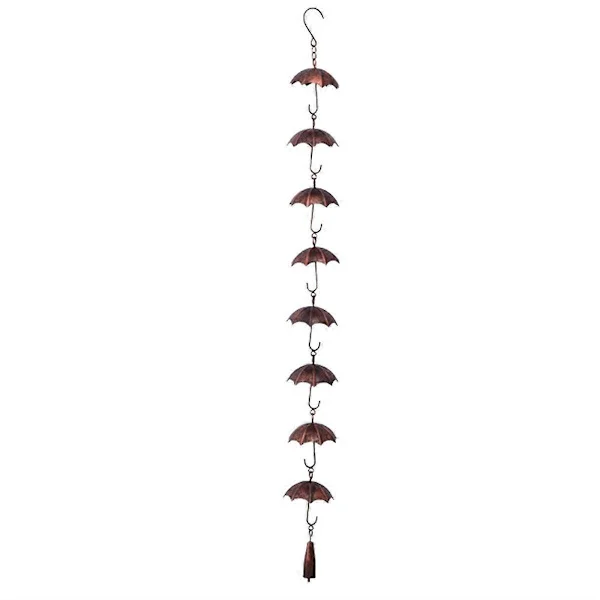 Rain Chains Metal Rain Chain Decorative Umbrella Rain Chain