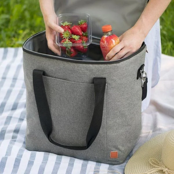 Iceman kylväska 29L / kylbag / mjuk kylväska - Grå