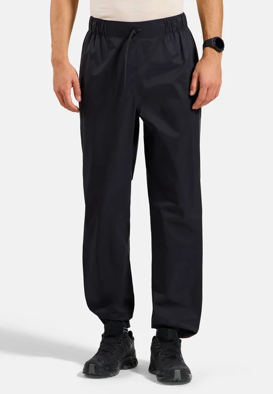 Odlo Men's Essential 2.5L Waterproof Pants, XL, black