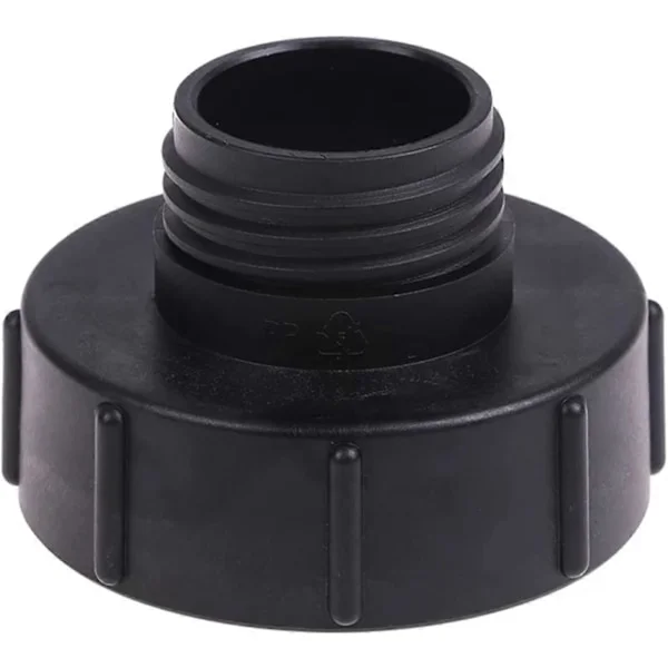 45 Graders IBC Adapter DN80 3" S100x8 til DN50 2" S60X6 IBC Tank Kobling Adapter Erstatning Hageslange Rør Slange Adapter
