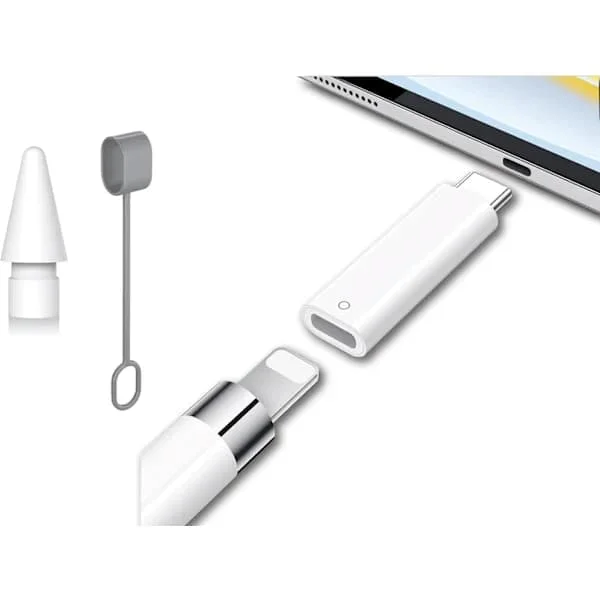 2025 Senaste Modell USB C till Lightning Adapter Laddningsdongelkontakt för iPad 10:e Generationen, Hane USB-C till Hona Laddaradaptrar + B