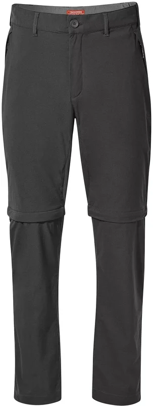 Craghoppers NosiLife Pro Convertible Trousers katkolahjehousut, mustaharmaa