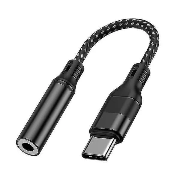 Usb C Hovedtelefon Adapter Usb C Til Aux Adapter Usb Lydinterface Tilbehør