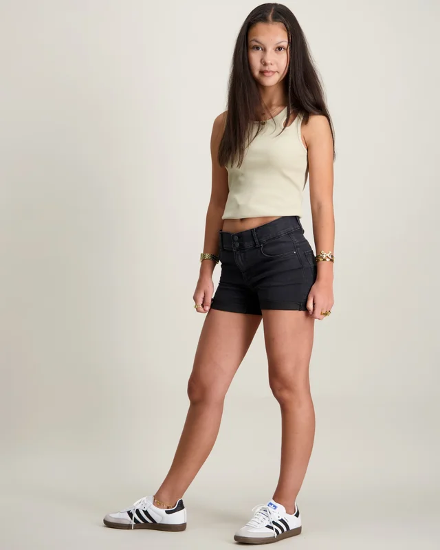 Kids ONLY CARMEN SHORTS WIDE WB Harmaa Shortsit Tytöt - Kids Brand Store