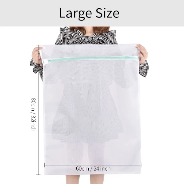 Laundry Bags 60x80cm 2-pack Mesh Laundry Bag Large Size