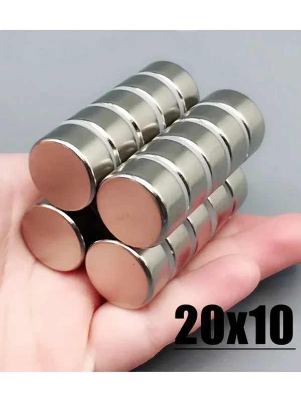 AliExpress - 1/2/5/10/20 Stück 20 x 10 mm Magnet in runder Form für Kühlschrank, Küche, Kühlschrank, Whiteboard, Büro, Handwerk, 20 x 10 mm Zubehör