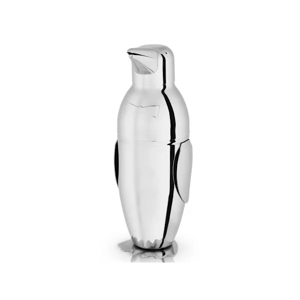 500 ml cocktailshaker, kreativ pingvin i rostfritt stål, bartender drinkmixer shakerkanna, vinbo [DB]