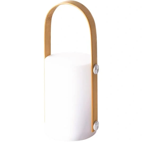 /EA/Den bærbare automatiske farveskiftende bærbare LED-lampe IP44 udendørs vandtæt, regn- og rustbeskyttet USB-opladning kan hænges bærbar,