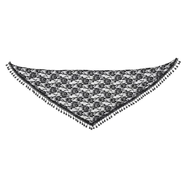 Trekantsformet Blonder Slør Mantilla Slør Pige Mantilla Slør Katolsk Messe Slør