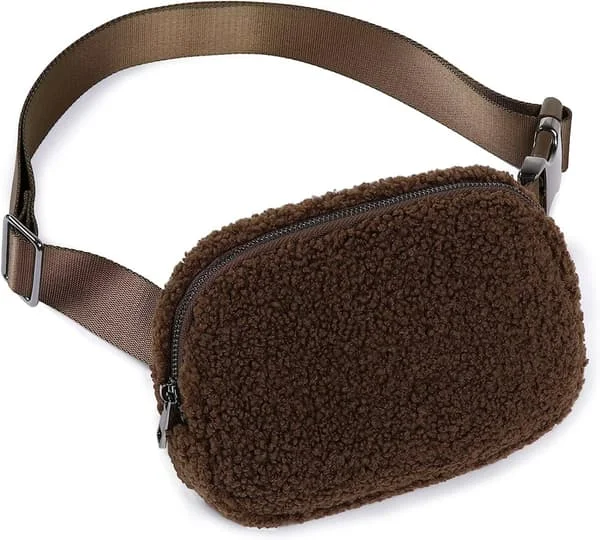 Shoulder bag women's waist bag hip bag hiking travel vacation