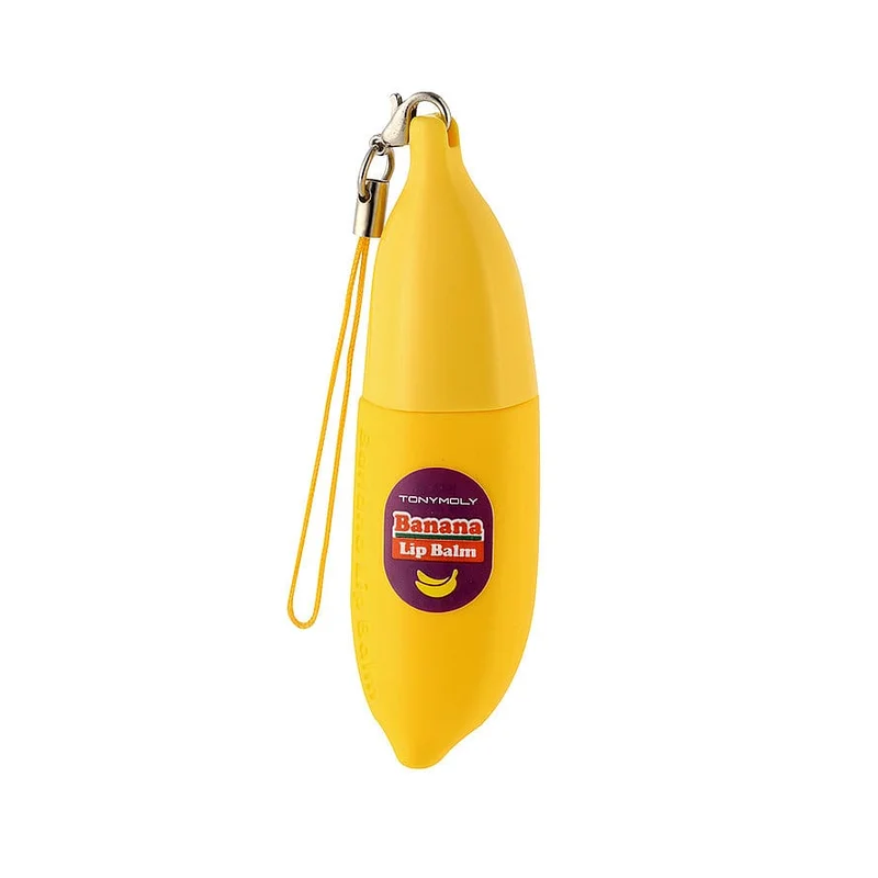 Spar 25% • Køb 2, TonyMoly Magic Food Mini Banana Lip Balm 7 g, Hudpleje, Ansigtspleje, Læbepleje