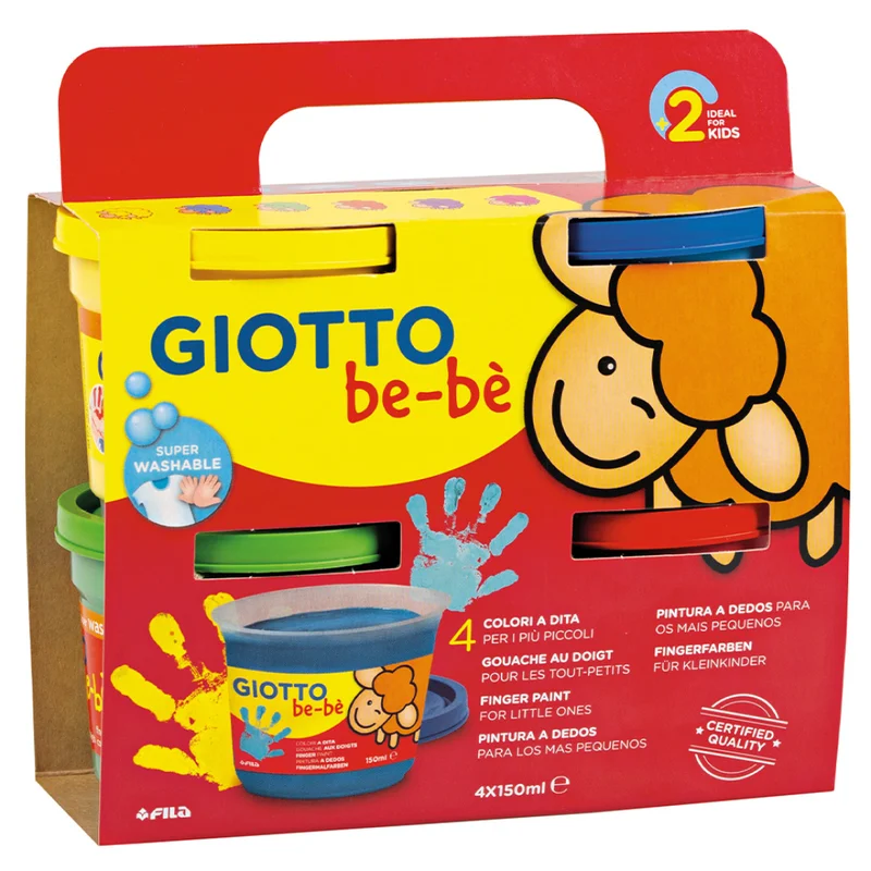 Giotto Be-bè Sormiväri 4x150 ml