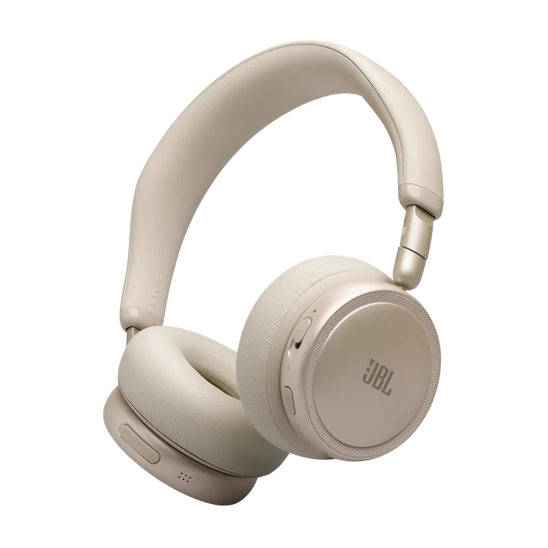 JBL LIVE 680NC Sand - JBL LIVE 680NC - Trådlösa on-ear-hörlurar med brusreducering
