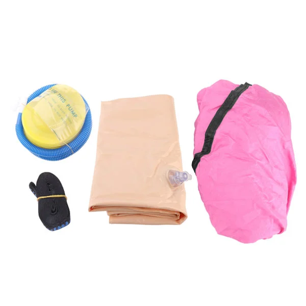 210T rypistetty nylon Taffeta Pod Swing Seat Lasten riippumatto Tuoli Ulkotarvikkeet Pinkki