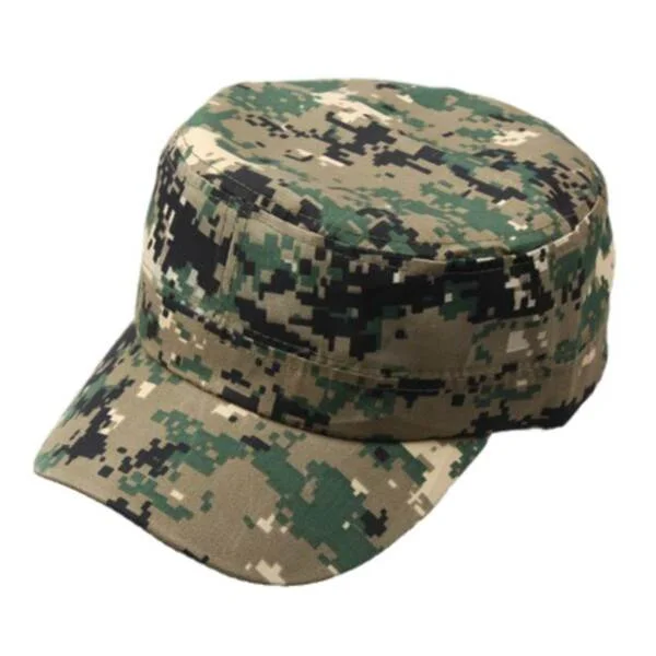 Militärkeps Army Keps Kamouflage Platt Armekeps Pixel