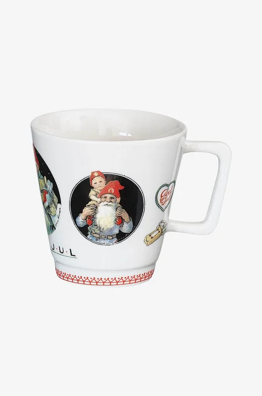 Cult Design - Glöggmugg Tomten 2-pack - Flerfärgad - Koppar & muggar - Från Homeroom
