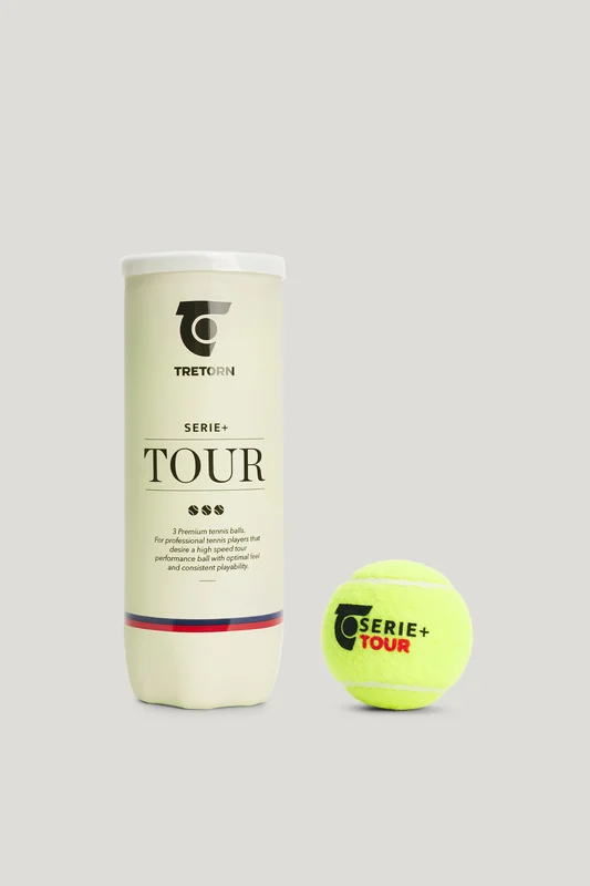 Tretorn Serie+ Tour 3 Tube — Tennisball Damen/Herren — Gelb | Oberbekleidung, Gummistiefel, Jacken & Regenbekleidung für Damen, Herren & Kinder