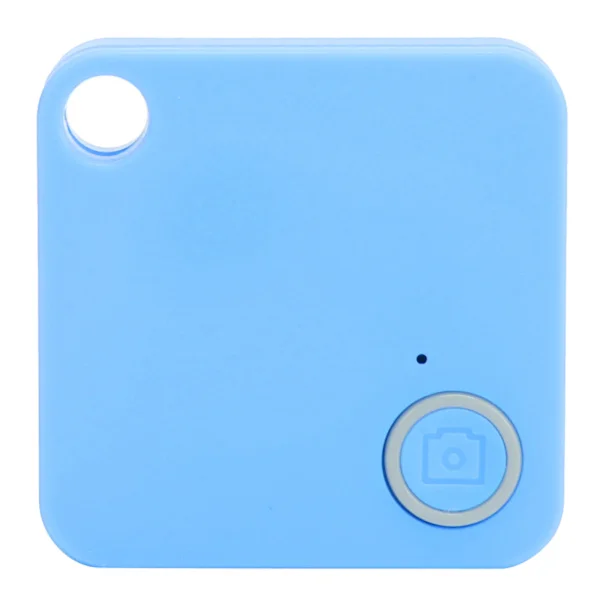 Bluetooth Sporingsenhet Anti-Mist Key Finder Gjenstands Lokalisator Anti-Tyveri Alarm for Barn Kjæledyr Lommebok (Blå)
