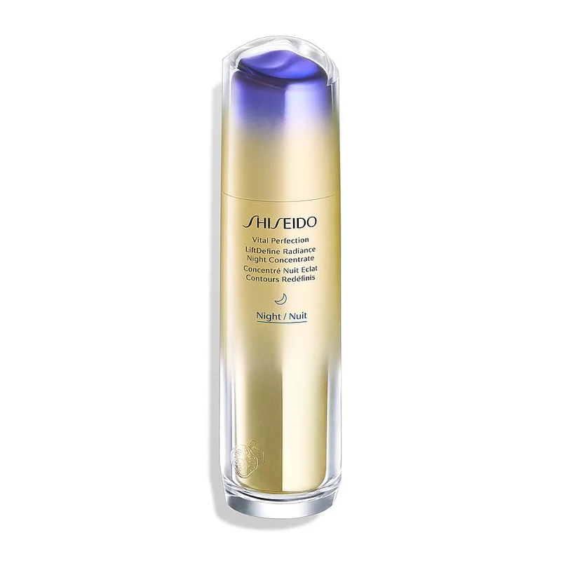 Shiseido Vital Perfection LiftDefine Radiance Night Concentrate 80 ml, Hudpleje, Ansigtspleje, Serum
