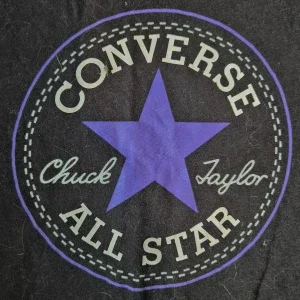 Svart Converse All Star t-shirt