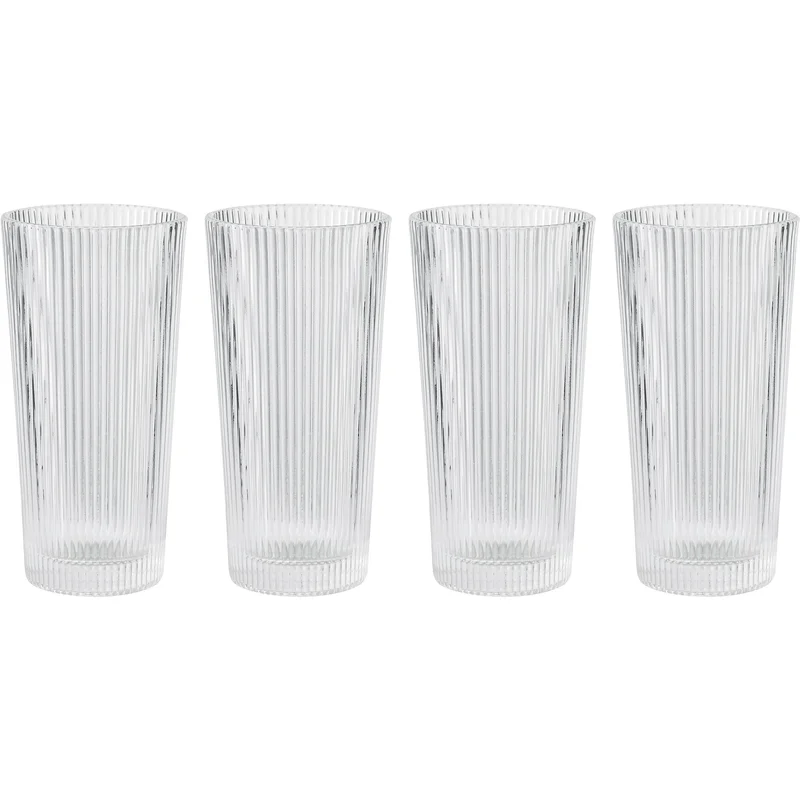 Stelton longdrinkglas 4-pack, 0,3 liter | Dukning & Servering > Glas > Cocktail- & Drinkglas > Longdrinkglas | Bagaren och Kocken
