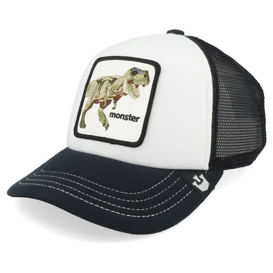 Kinder Goorin Bros. - Schwarz trucker Cap - Kinder Dino Kiddo Black White/Black A-Frame Trucker @ Hatstore