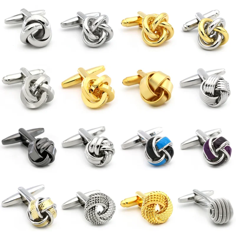 AliExpress - IGame mode noeud boutons de manchette qualité en laiton matériel tissé boule conception boutons de manchette pour les hommes de mariage