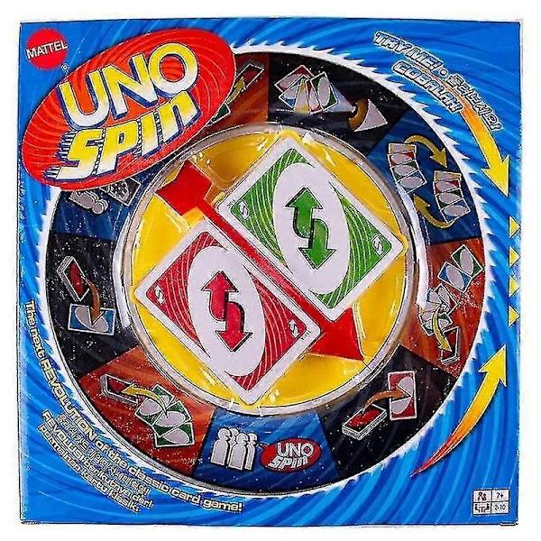 Uno Spil Spin Kort Brætspil Familie Sjov Underholdning Poker Spillekort Legetøj Til Børn Fødselsdag Halloween Gaver