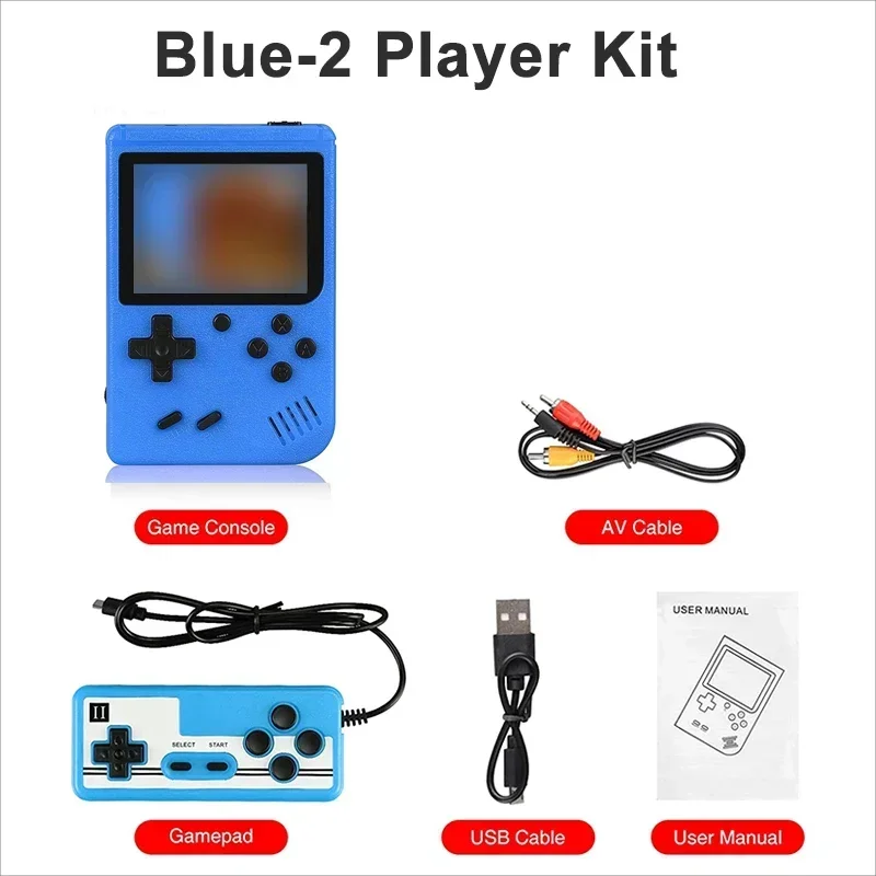 AliExpress - NIEUWE Draagbare Retro Mini Video Game Console 8-Bit Handheld Game Player Ingebouwde 400 games AV Out Game console Gameboy videojuego