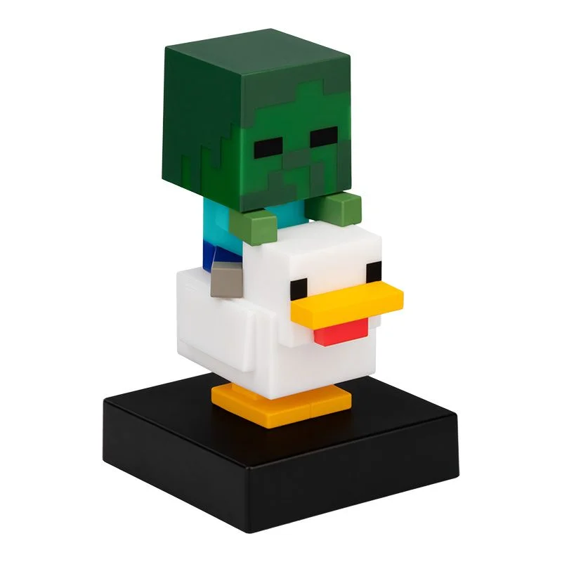 PALADONE Minecraft Chicken Jockey Icon Light - Mysig Minecraft-lampa: Chicken Jockey Icon Light
