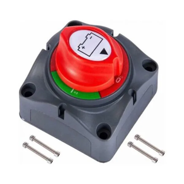 12V-48V Batterifrånskiljare, Batteriisolatorbrytare, 275A Vattentät Batterifrånskiljare för Bilar, Båtar och Fordon
