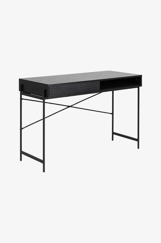 AC Design Furniture - Skrivebord Zelda, 50x110 cm - Svart - Skrivebord - Fra Homeroom