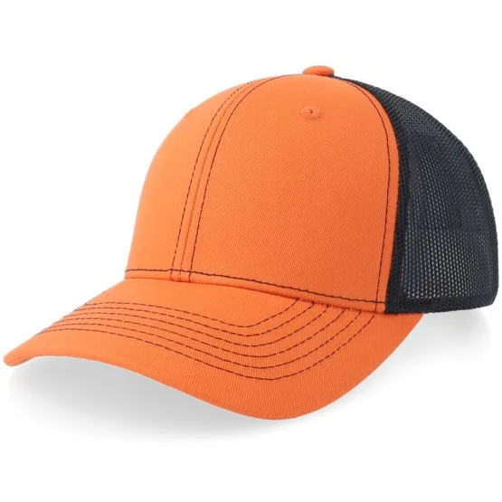 Equip - Orange trucker Czapka Z Daszkiem - Orange/Black Trucker @ Hatstore