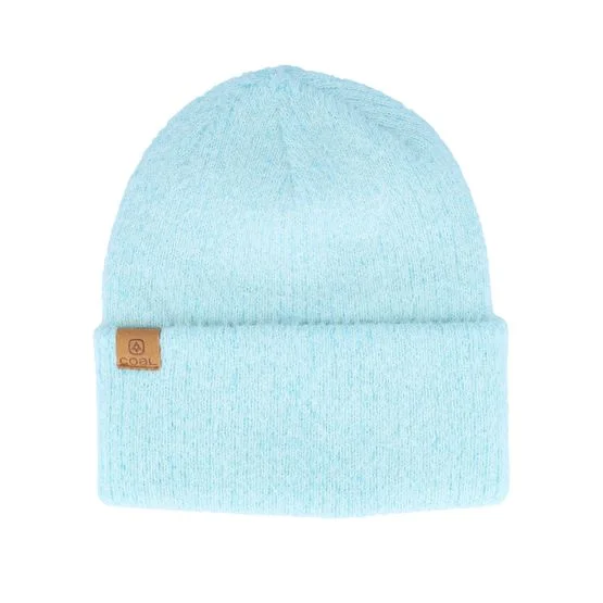 Coal - Modrá cuff Beanie - The Pearl Aqua Cuff @ Hatstore